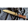 МИСЛИТЕЛЬ  ніж ручної роботи майстерні VIKTOR KNIVES, купити замовити в Україні, сталь - М398, 63 HRC